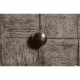 Antique Dark Grey Small Chest of Drawers
