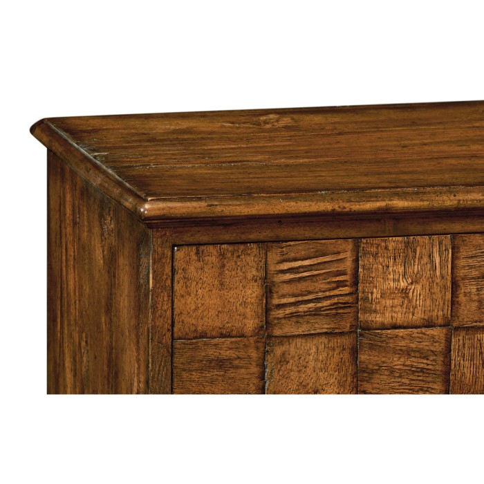 Country Walnut Small Chest of Drawers