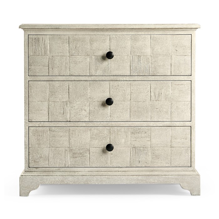 Whitewash Driftwood Small Chest of Drawers