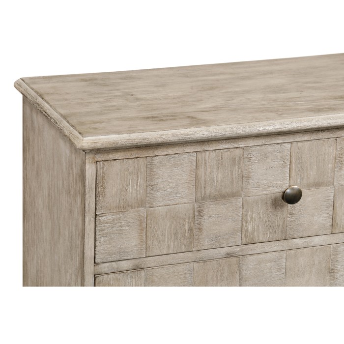 Rustic Grey Small Chest of Drawers