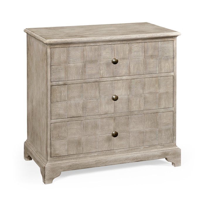 Rustic Grey Small Chest of Drawers