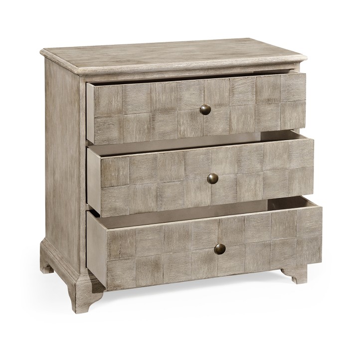 Rustic Grey Small Chest of Drawers
