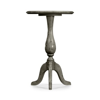 Antique Dark Grey Tall Cocktail Table
