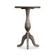 Antique Dark Grey Tall Cocktail Table