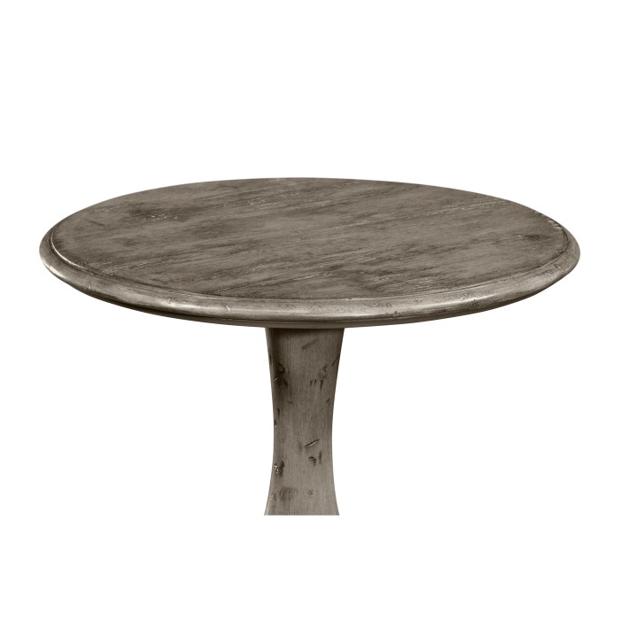 Antique Dark Grey Tall Cocktail Table
