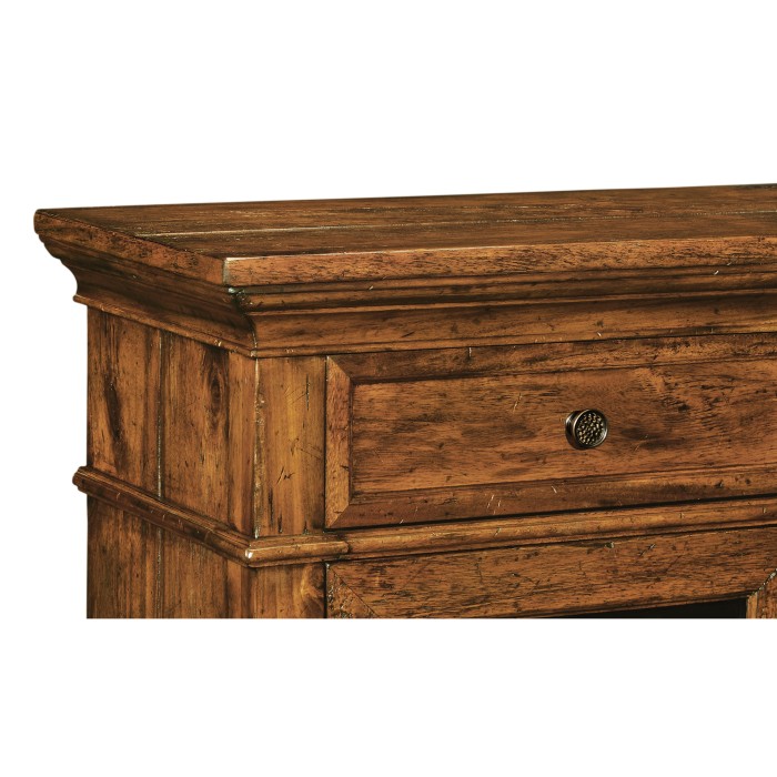 Casual Four Door China Display Cabinet