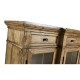 Casual Four Door China Display Cabinet