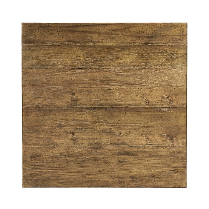 Square Coffee Table in Medium Driftwood