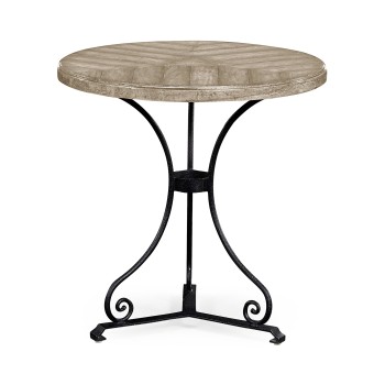 Rustic Grey Style Parquet Table