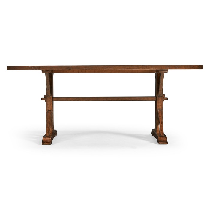 Solid Country Walnut Dining Table 72