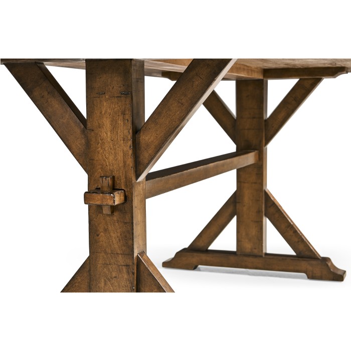 Solid Country Walnut Dining Table 72