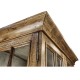 Casual Plank Medium Driftwood Tall Glazed Cabinet