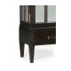 Casual Plank Dark Ale Tall Glazed Cabinet