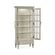 Casual Plank Rustic Grey Tall Glazed Cabinet