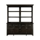 Dark Ale Parquet Welsh Dresser with Strap Handles