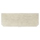Whitewash Driftwood Low Bookcase with Strap Handles