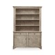 Rustic Grey China Cabinet