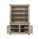 Rustic Grey China Cabinet