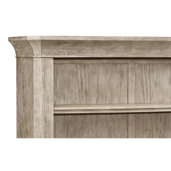 Rustic Grey China Cabinet