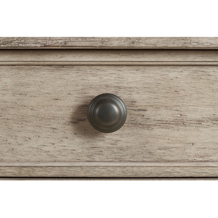 Rustic Grey China Cabinet