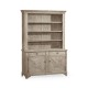 Rustic Grey China Cabinet