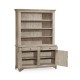 Rustic Grey China Cabinet