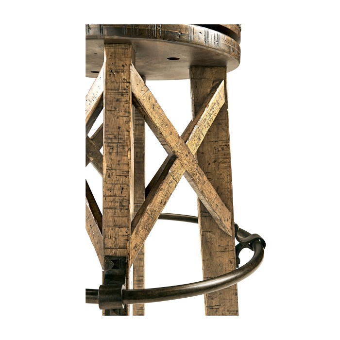 Casual Accents Swivel Bar Stool 30