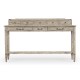 Rustic Grey Plank Buffet with Strap Handles