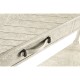 Whitewash Driftwood Parquet Console Table