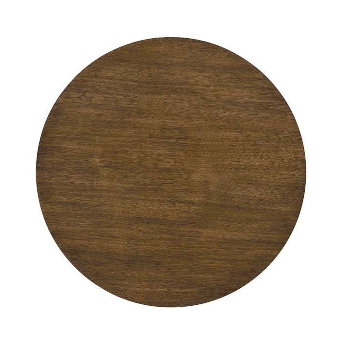 Round Wine Table in American Walnut