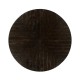 Dark Ale & Wrought Iron Dining Table 66