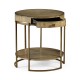 Chestnut Round Side Table