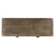 Small Dark Grey Chestnut Narrow Console