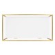 Gilded Iron Chest of Drawers in Biancaneve