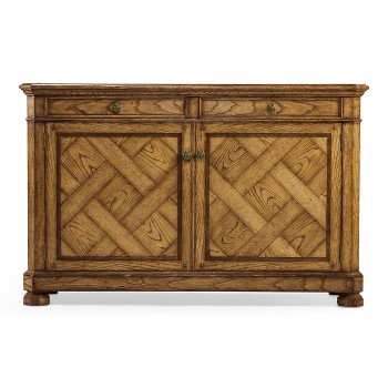Rectangular Light Brown Chestnut Sideboard