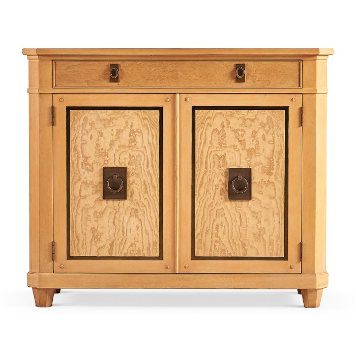 Rectangular Light Brown Chestnut Sideboard