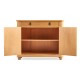 Rectangular Light Brown Chestnut Sideboard