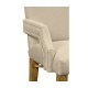Casual High Back Chestnut Arm Chair