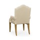 Casual High Back Chestnut Arm Chair