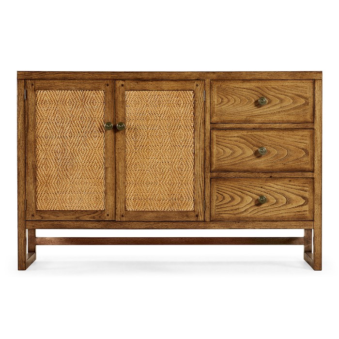 Light Brown Chestnut Buffet Cabinet