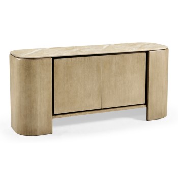 Cambrio Credenza with Faux Marble Top