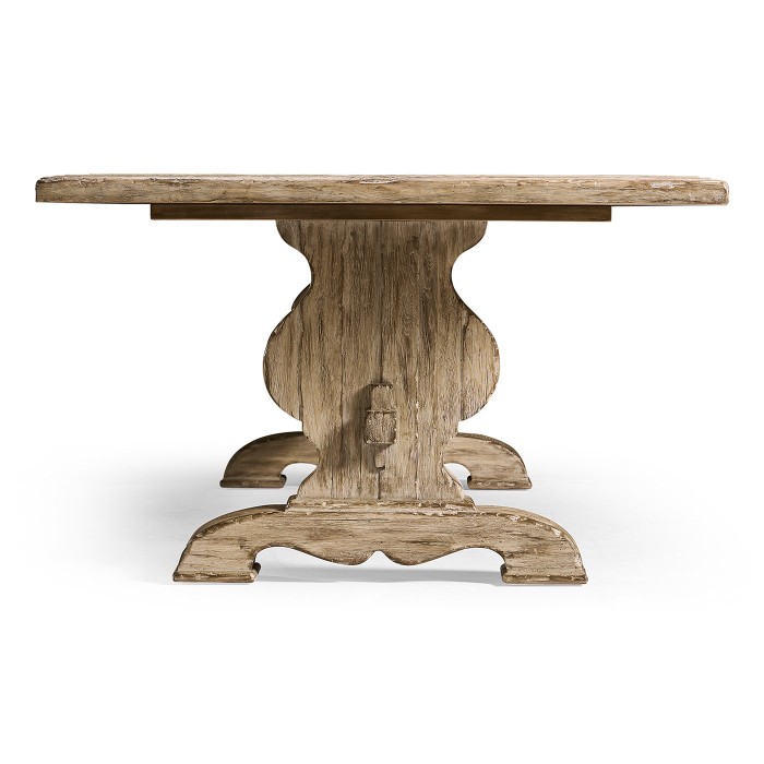 Sagehill Rectangular Trestle Table 124