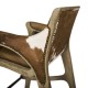 Echo Canyon Leather & Hide Bar Stool