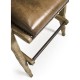 Echo Canyon Leather & Hide Bar Stool