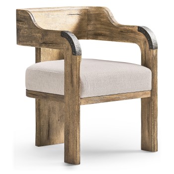 Stone Ridge Upholstered Arm Chair Light