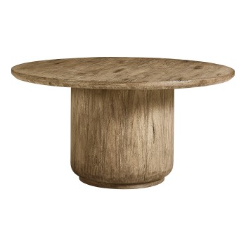Stone Ridge Round Dining Table Light 60