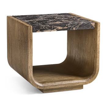 Stone Ridge Marble Side Table Light
