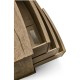 Echo Canyon Three Drawer Narrow Nightstand