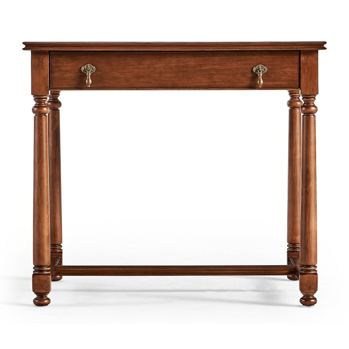 Rectangular parquet side table with drawer LDS - Taylorsville Temple