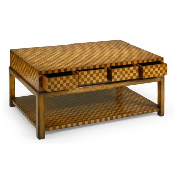 Checkerboard coffee table